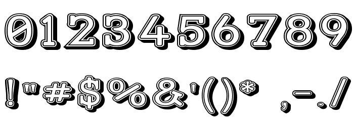 Street Slab - Fortuna Wide Font OTHER CHARS