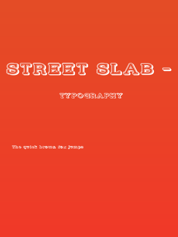 Street Slab - Fortuna Wide Poster