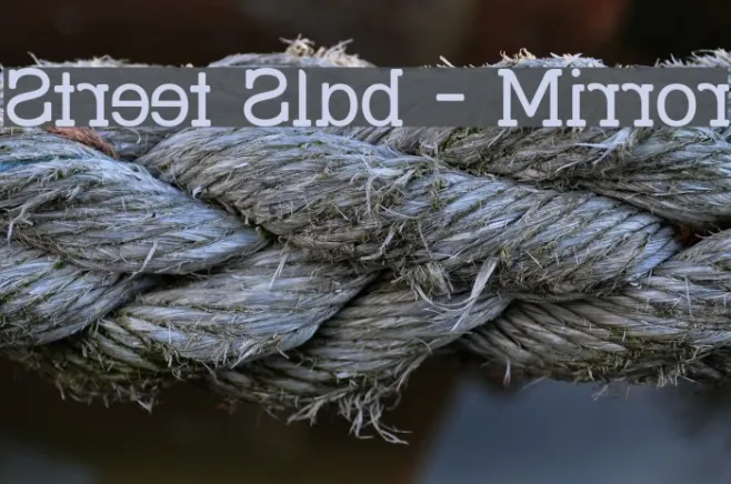 Street Slab - Mirror Example 3