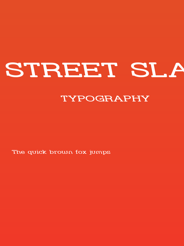Street Slab - Super Wide Rev Poster