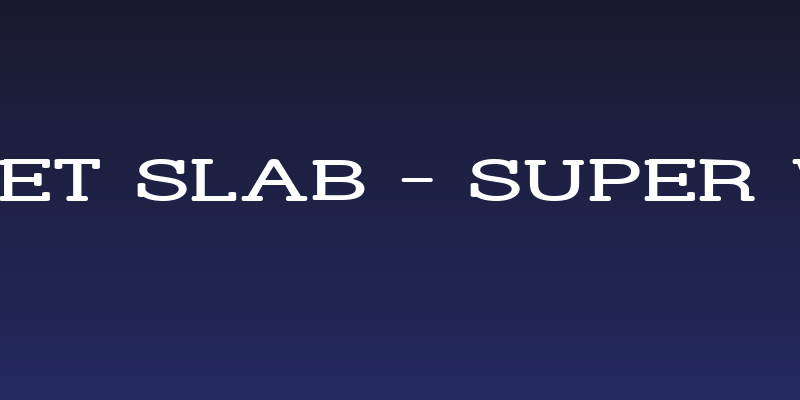 Street Slab - Super Wide Social Header