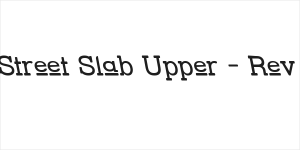Street Slab Upper - Rev Logo