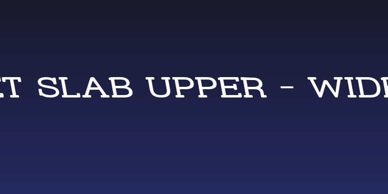 Street Slab Upper - Wide Rev Social Header