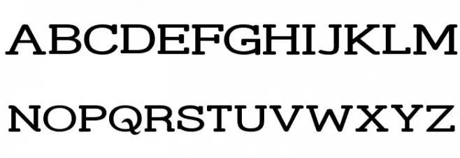 Street Slab Upper - Wide Schriftart Groß