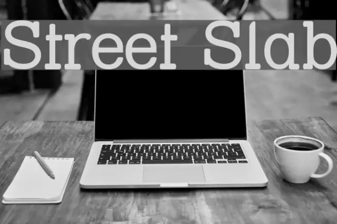 Street Slab Font examples