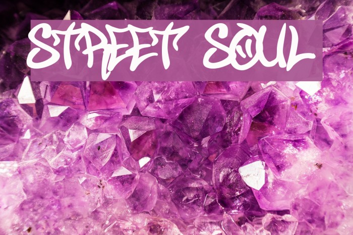 Street Soul Font examples
