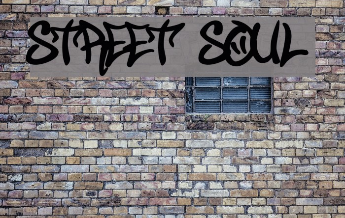 Street Soul шрифт. Street Soul.