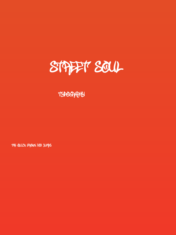 Street Soul Poster