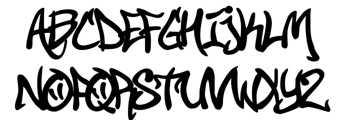 Street Soul Font LOWERCASE
