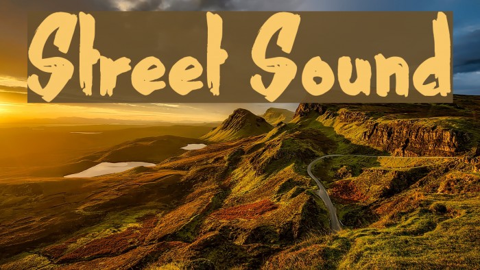 Street Sound Caratteri examples