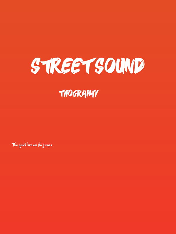 Street Sound Poster