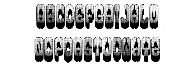 Street Stars Regular Font UPPERCASE