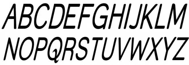 Street - Thin Italic Шрифта ВЕРХНИЙ