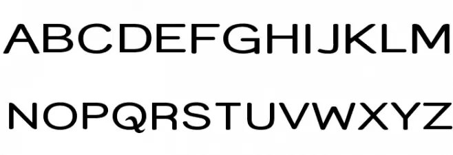 Street Upper - Expanded Schriftart Groß