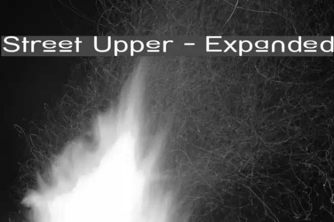 Street Upper - Expanded フォント examples