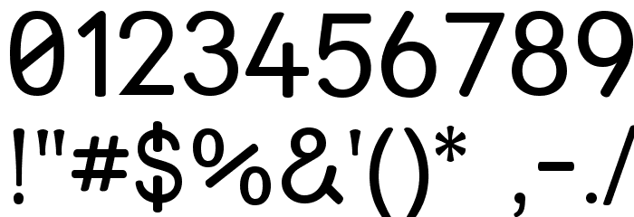 Street - Upper Font OTHER CHARS