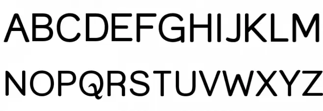 Street - Upper Font UPPERCASE