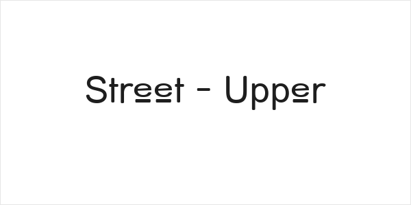 Street - Upper Logo