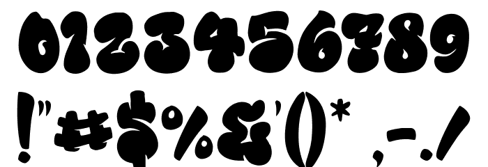 Street Urban Regular Font OTHER CHARS