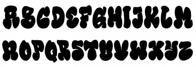 Street Urban Regular Font Litere mari