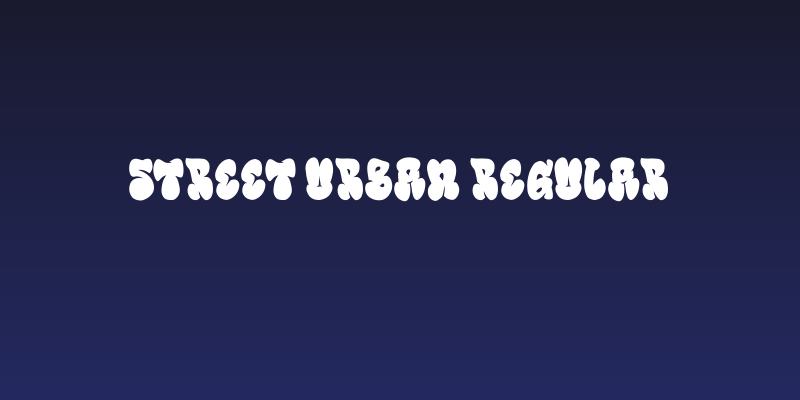 Street Urban Regular Social Header