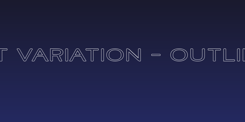 Street Variation - Outline Exp Social Header