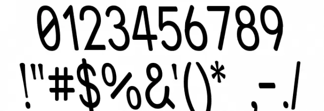 Street Variation - Rev Narrow Font OTHER CHARS