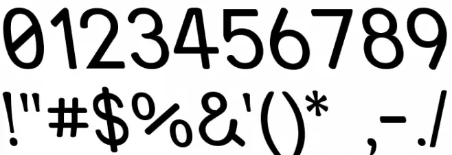 Street Variation - Rev Font OTHER CHARS