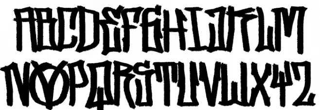 Street Vendetta (Demo) Regular Fuentes MAYÚSCULAS