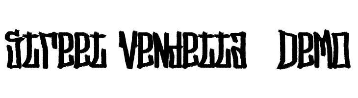 Street Vendetta [Demo]  フリーフォントのダウンロード