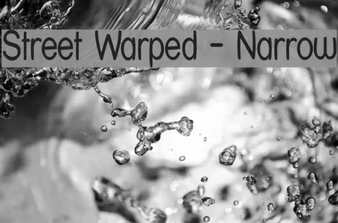 Street Warped - Narrow examples