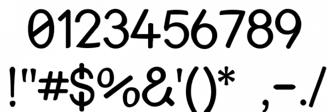 Street Warped Font OTHER CHARS