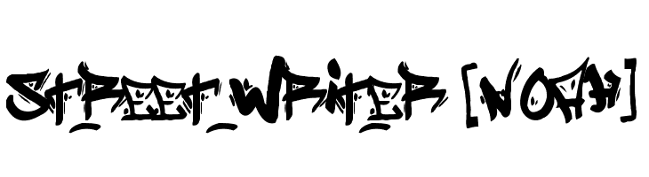 Street Writer [noah]  Free Fonts Download