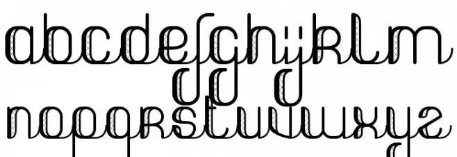 Street hunter خط أحرف صغيرة