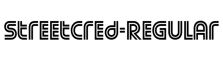 StreetCred-Regular  免费字体下载
