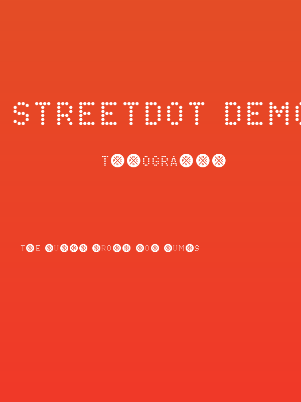 StreetDot Demo Poster