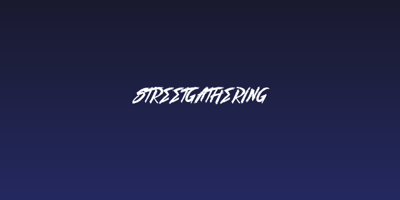 StreetGathering Social Header