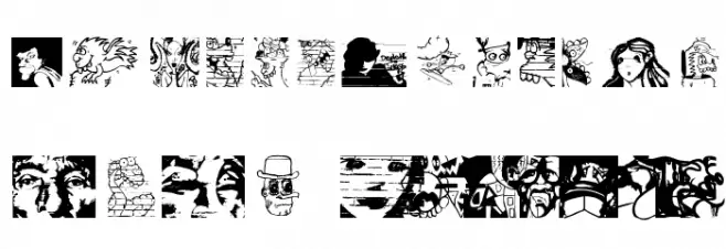 StreetGraffArts Font Litere mici