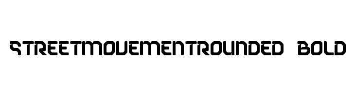 StreetMovementRounded-Bold  Fuentes Gratis Descargar