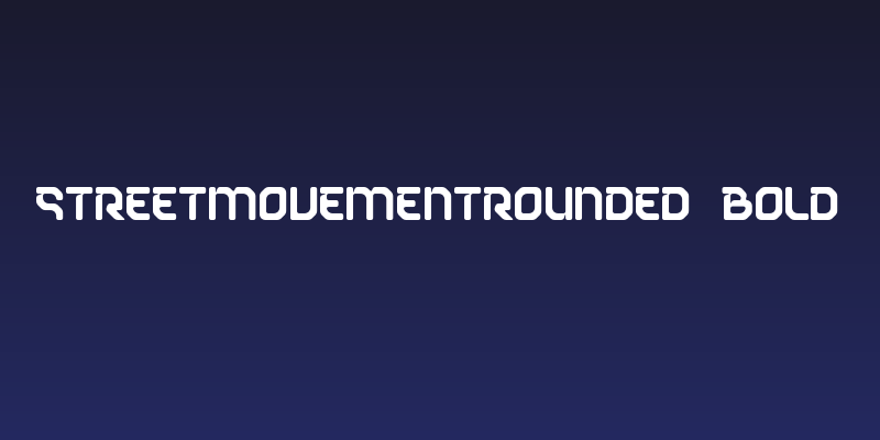 StreetMovementRounded-Bold Social Header