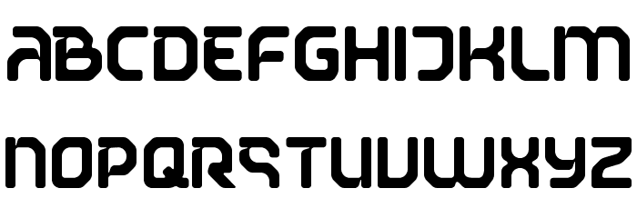 StreetMovementRounded-Bold Font LOWERCASE