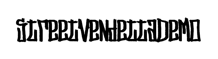 StreetVendettaDemo  フリーフォントのダウンロード