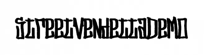 StreetVendettaDemo  Free Fonts Download