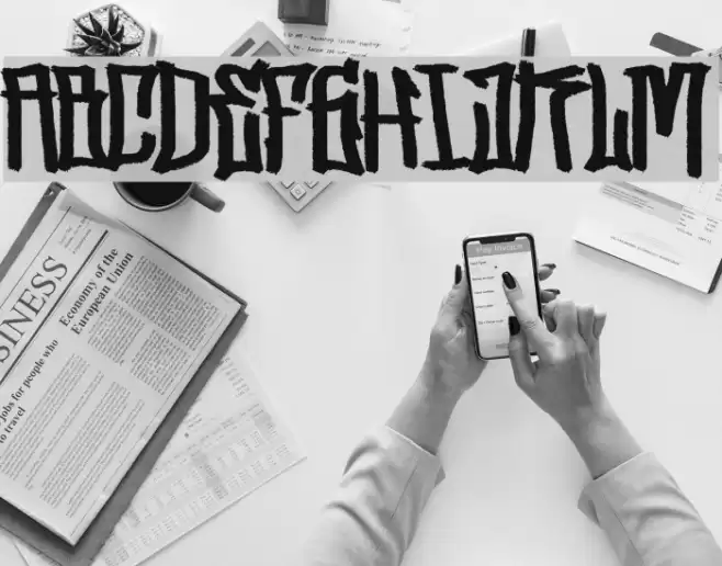 StreetVendettaDemo Font examples