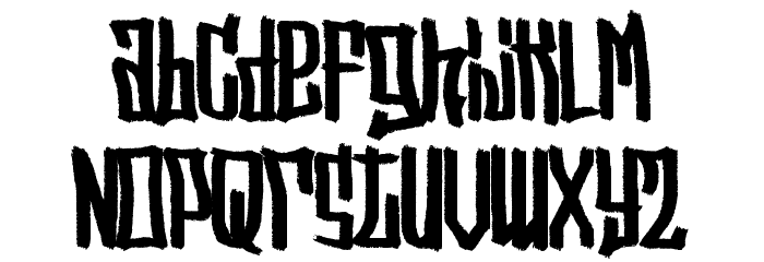StreetVendettaDemo Font LOWERCASE