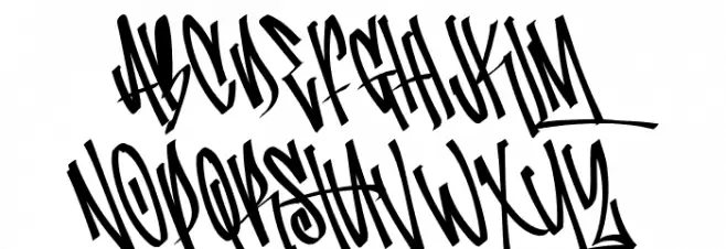StreetWars フォント 大文字