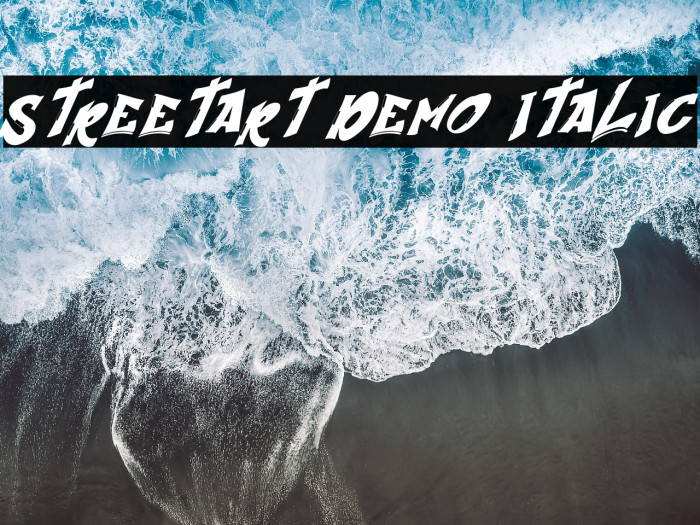 Streetart Demo Italic Example 3