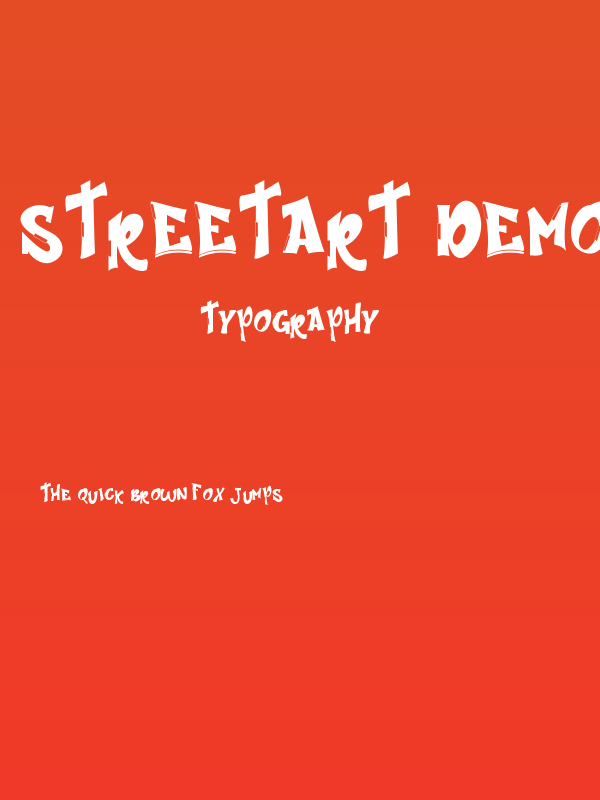 Streetart Demo Poster