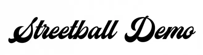 Streetball Demo  تنزيل الخطوط