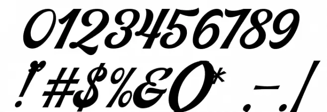 Streetball Demo Font OTHER CHARS